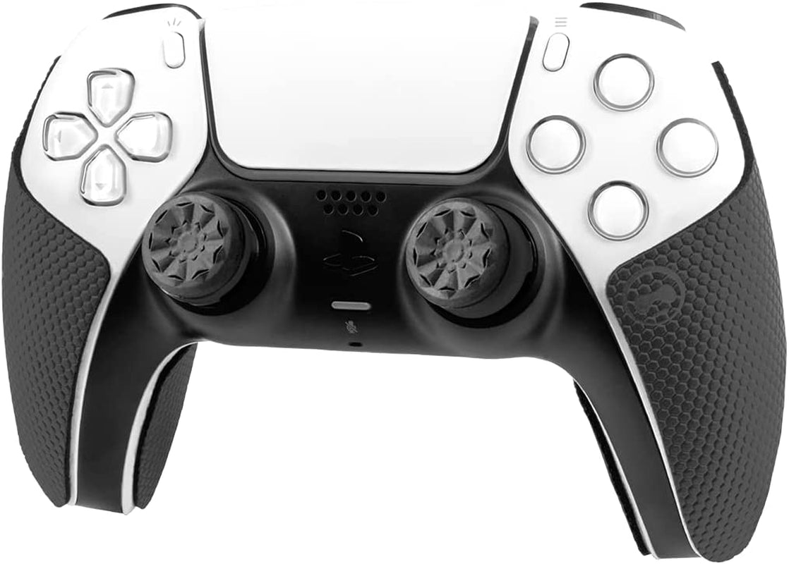 FPS Freek Galaxy Black for Playstation 4 (PS4) and Playstation 5 (PS5) | Performance Thumbsticks | 1 High-Rise, 1 Mid-Rise | Black (Limited Edition)