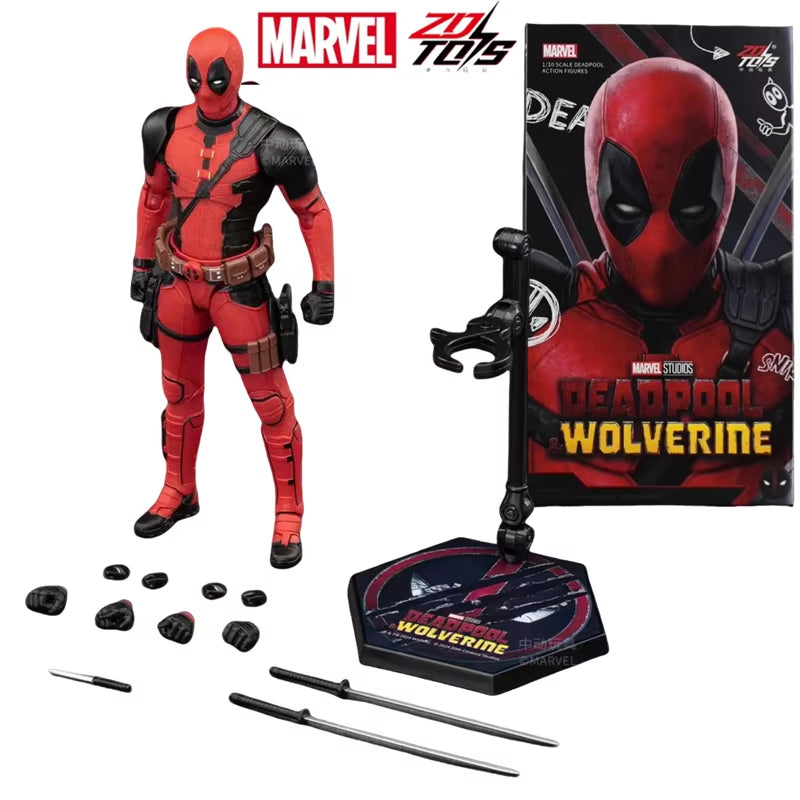 2024 Deadpool & Wolverine Action Figures Movie Version ZD Toy Series Collections Adult Action Figures Kids Gift