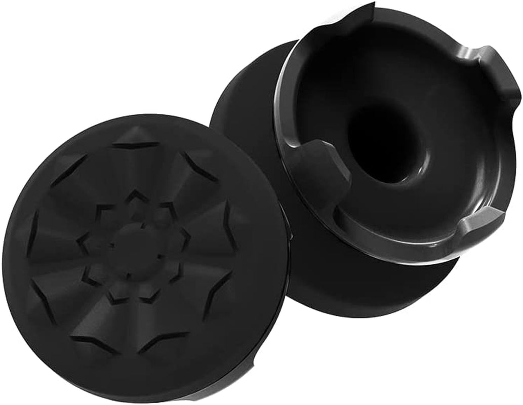 FPS Freek Galaxy Black for Playstation 4 (PS4) and Playstation 5 (PS5) | Performance Thumbsticks | 1 High-Rise, 1 Mid-Rise | Black (Limited Edition)