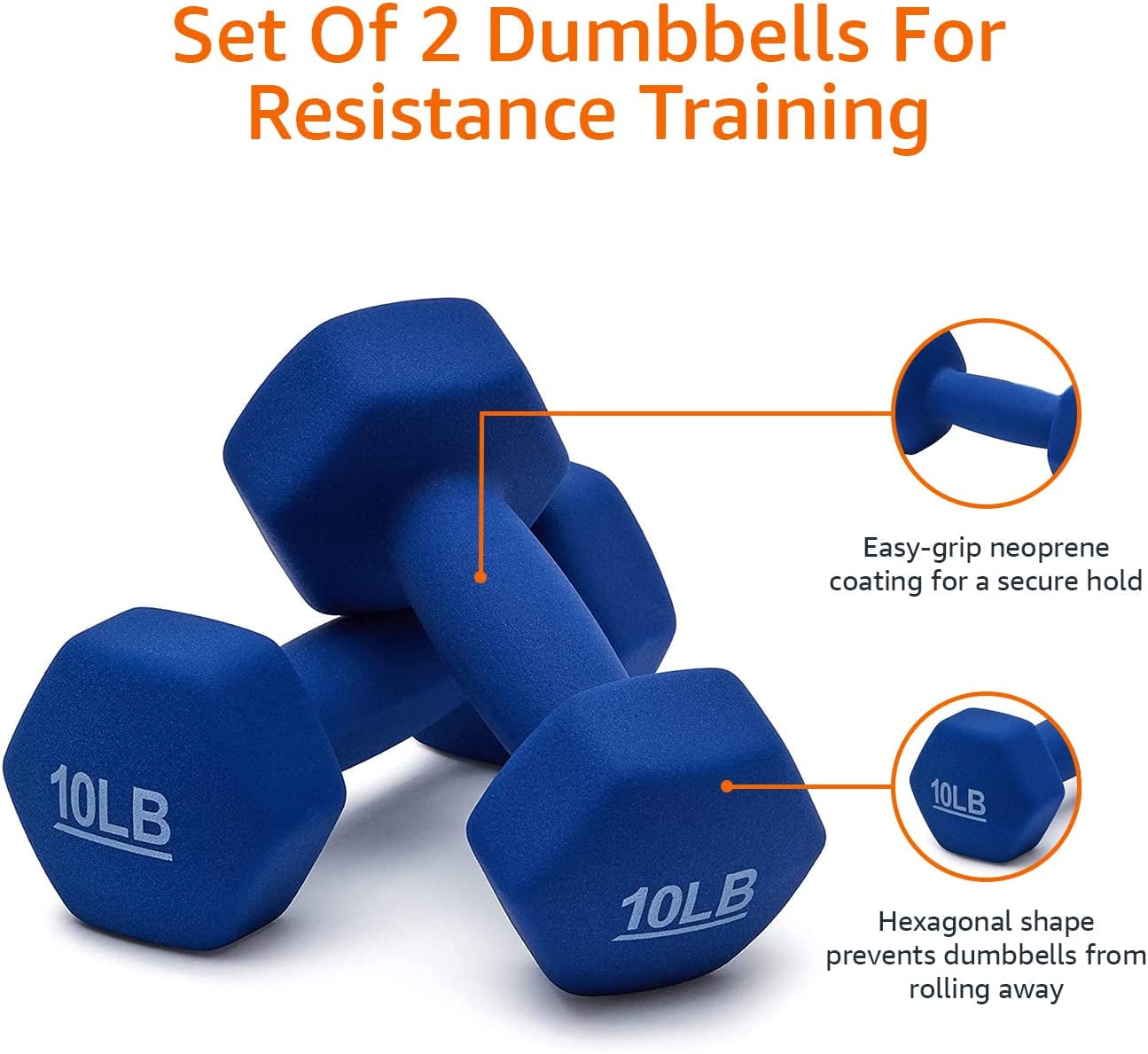 Neoprene Dumbbell Hand Weights