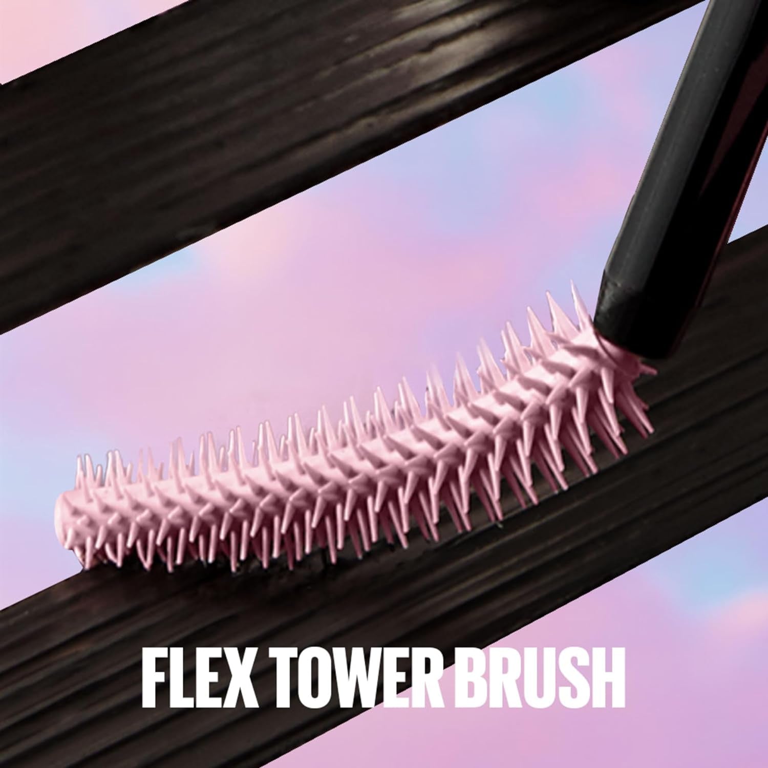 Lash Sensational Sky High Washable Mascara Makeup, Volumizing, Lengthening, Defining, Curling, Multiplying, Buildable Formula, Blackest Black, 1 Count