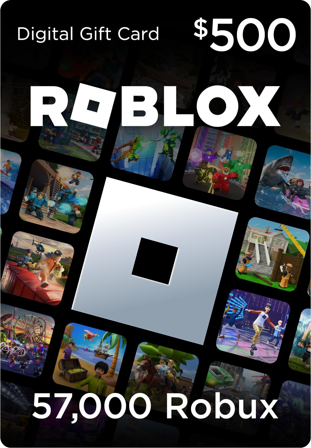 Digital Gift Code for 1,700 Robux [Redeem Worldwide - Includes Exclusive Virtual Item] [Online Game Code]