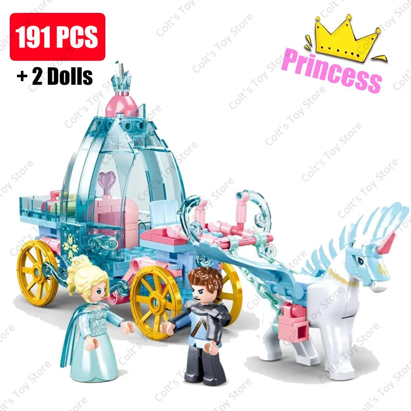 2024 Girls Friendship Tree House Villa Castle Building Blocks Classic Friends Girl'S Model Figures Toys for Kids Birthday Gift