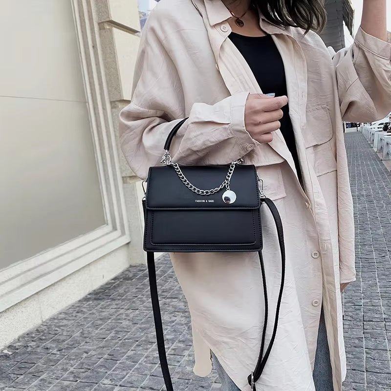 Women Luxury PU Shoulder Messenger Bag Large Capacity Women 2023 Fashion Leather Hand Bags Women