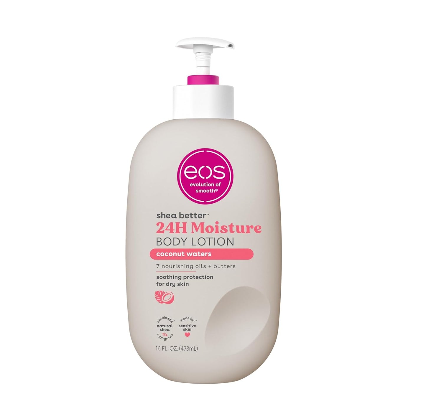 Shea Better Body Lotion- Strawberry Dream, 24-Hour Moisture Skin Care, Lightweight & Non-Greasy, Made with Natural Shea, Vegan, 16 Fl Oz