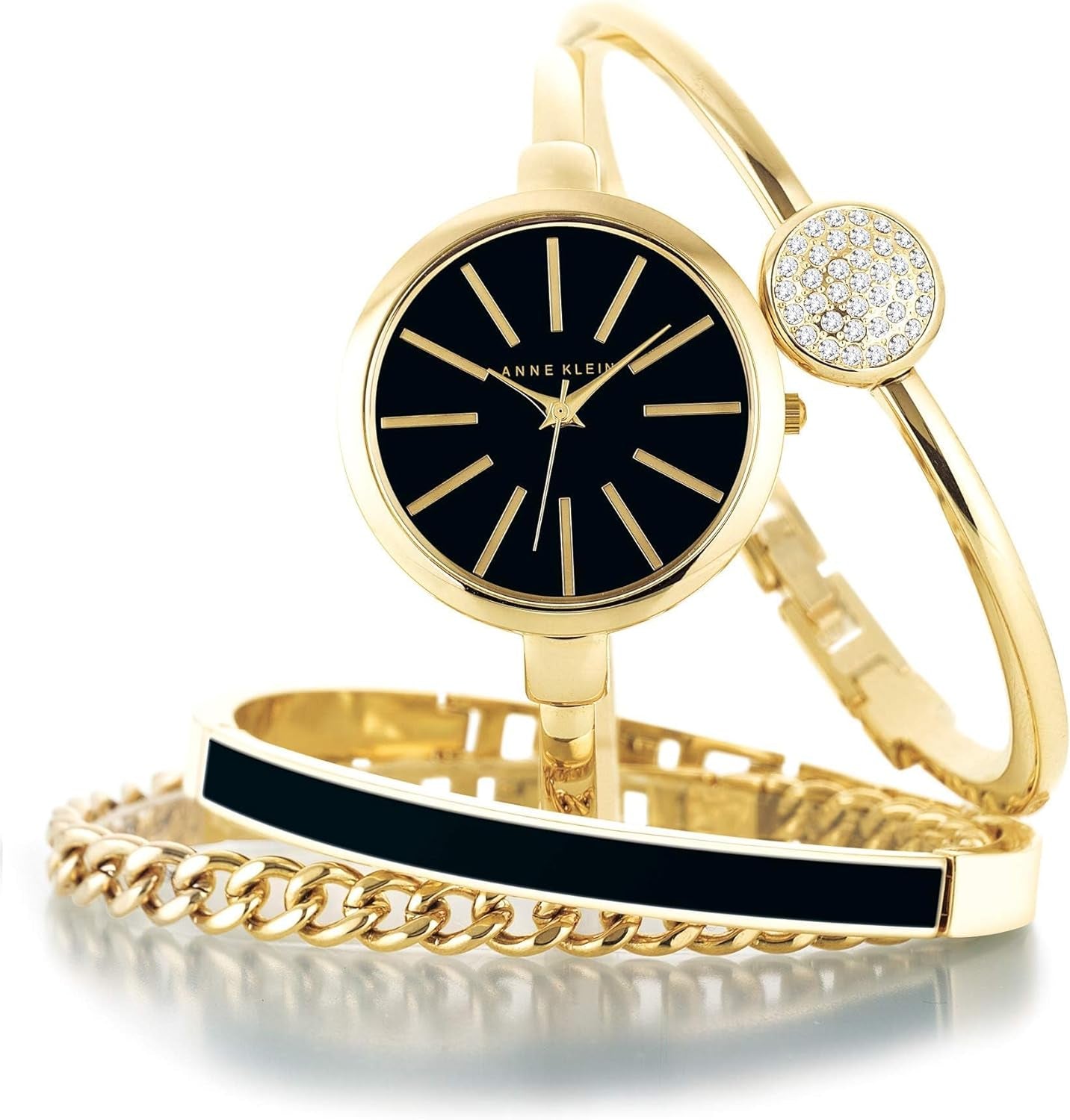 Women'S Bangle Watch and Bracelet Set