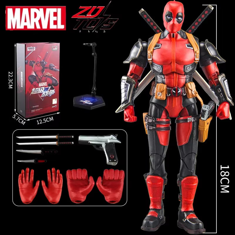 2024 Deadpool & Wolverine Action Figures Movie Version ZD Toy Series Collections Adult Action Figures Kids Gift