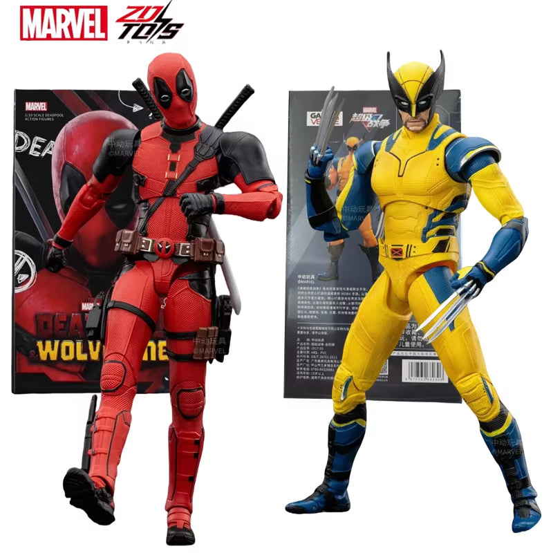 2024 Deadpool & Wolverine Action Figures Movie Version ZD Toy Series Collections Adult Action Figures Kids Gift