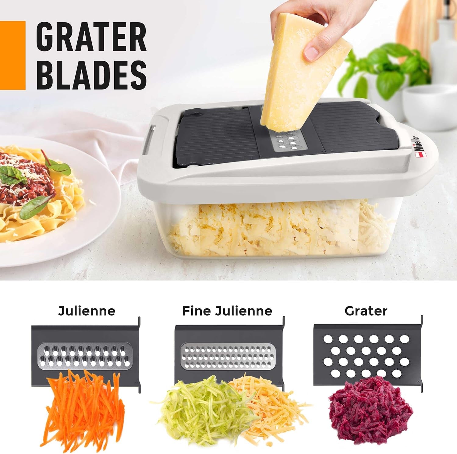 Pro-Series 10-In-1, 8 Blade Vegetable Chopper, Onion Mincer, Cutter, Dicer, Egg Slicer with Container, French Fry Cutter, Potato Slicer, Home Essentials & Kitchen Gadgets, Salad Chopper