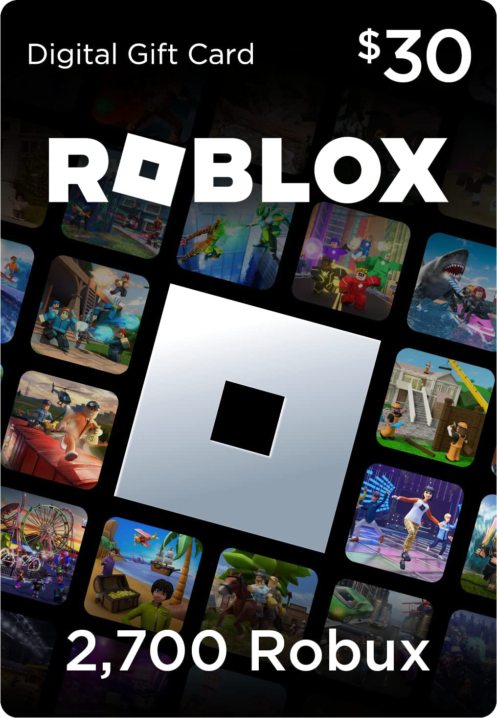 Digital Gift Code for 1,700 Robux [Redeem Worldwide - Includes Exclusive Virtual Item] [Online Game Code]