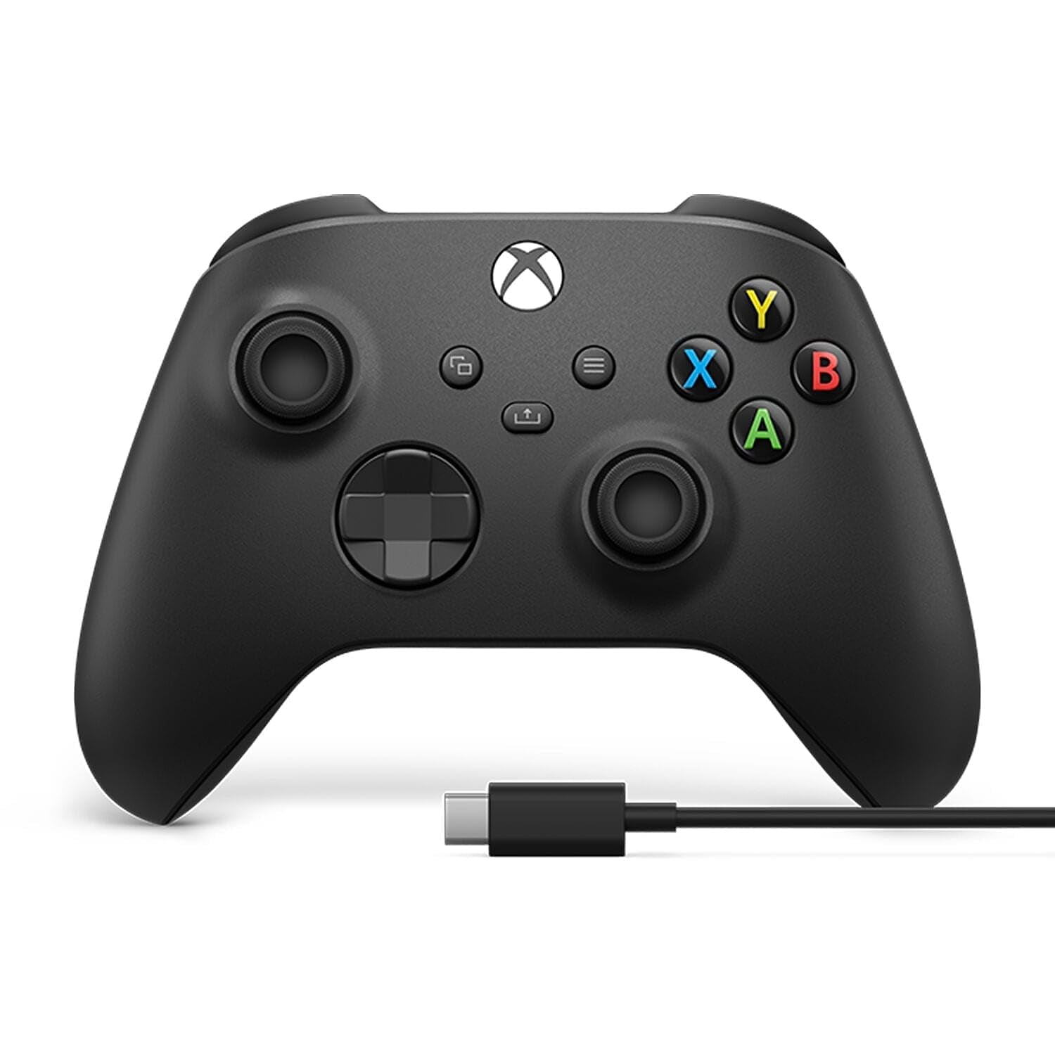 Core Wireless Gaming Controller + USB-C® Cable – Carbon Black –  Series X|S,  One, Windows PC, Android, and Ios