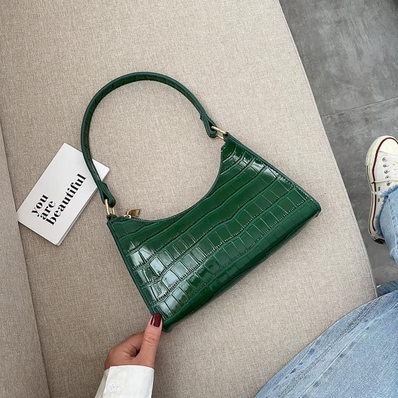 Fashion Exquisite Shopping Bag Retro Casual Women Totes Shoulder Bags Female Leather Solid Color Chain Handbag for Women 2023