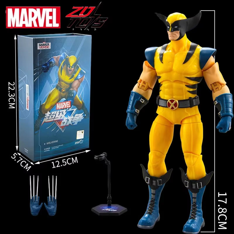 2024 Deadpool & Wolverine Action Figures Movie Version ZD Toy Series Collections Adult Action Figures Kids Gift