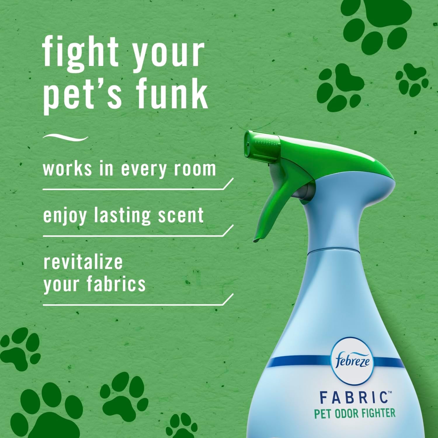 Odor-Fighting Fabric Refresher Pet Odor Fighter, 16.9Oz, Pack of 2