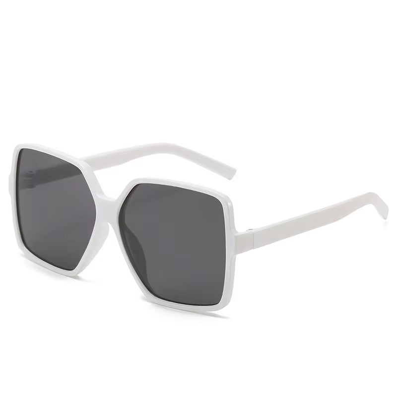 Fashion Women Oversize Sunglasses Gradient Plastic Brand Designer Female Sun Glasses Uv400