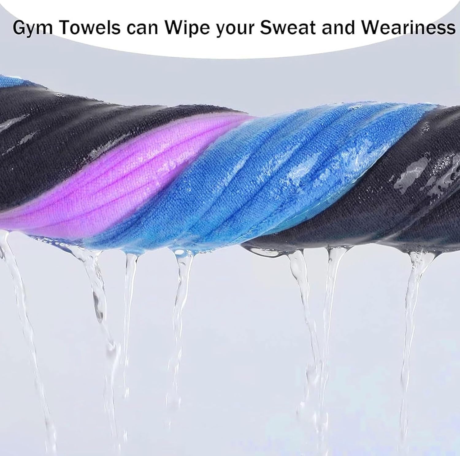 Gym Towels Microfiber Super Soft for Yoga Fitness, Sports, Workout, Super Soft and Quick-Drying Cycling Towels