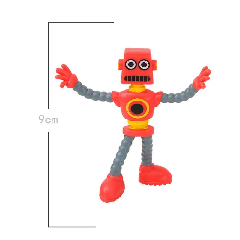 Figets Toys Creative Wire Robot Twisted Tdeformed Ever-Changing Doll Fun Decompression Tricky Children Toy Christma Gift 2024