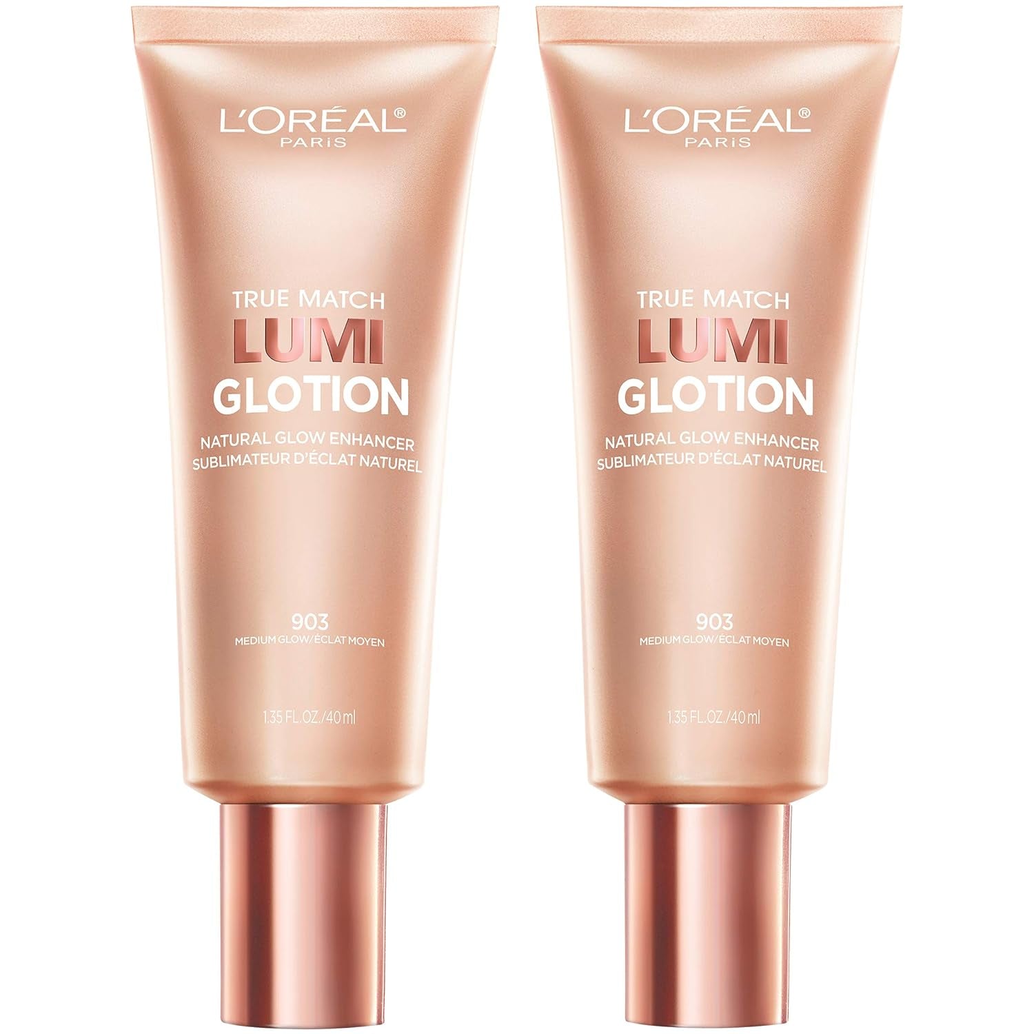 Makeup True Match Lumi Glotion, Natural Glow Enhancer, Illuminator Highlighter, Bronzing Drops for a Sun-Kissed Glow, 903 Medium