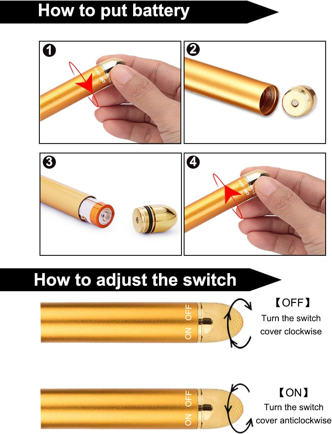 Face Massager Roller Golden 3D Roller Electric Facial Roller and T Shape Facial Roller Massager Kit Face Roller