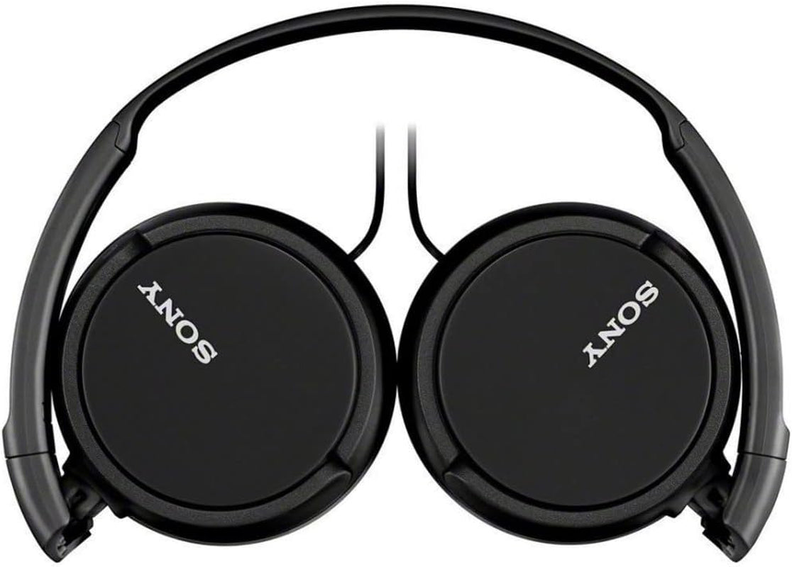 ZX Series Wired On-Ear Headphones, Black MDR-ZX110